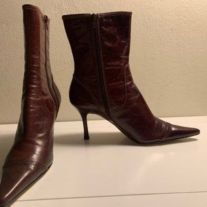 Nine West Leather Booties // Size 11